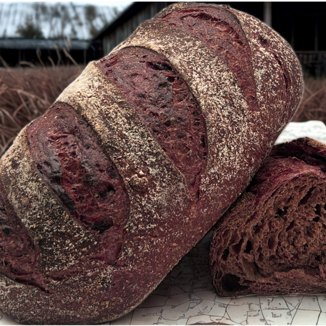 לחם מחמצת כוסמין סלק - אנשי הלחם - פריקפוא
