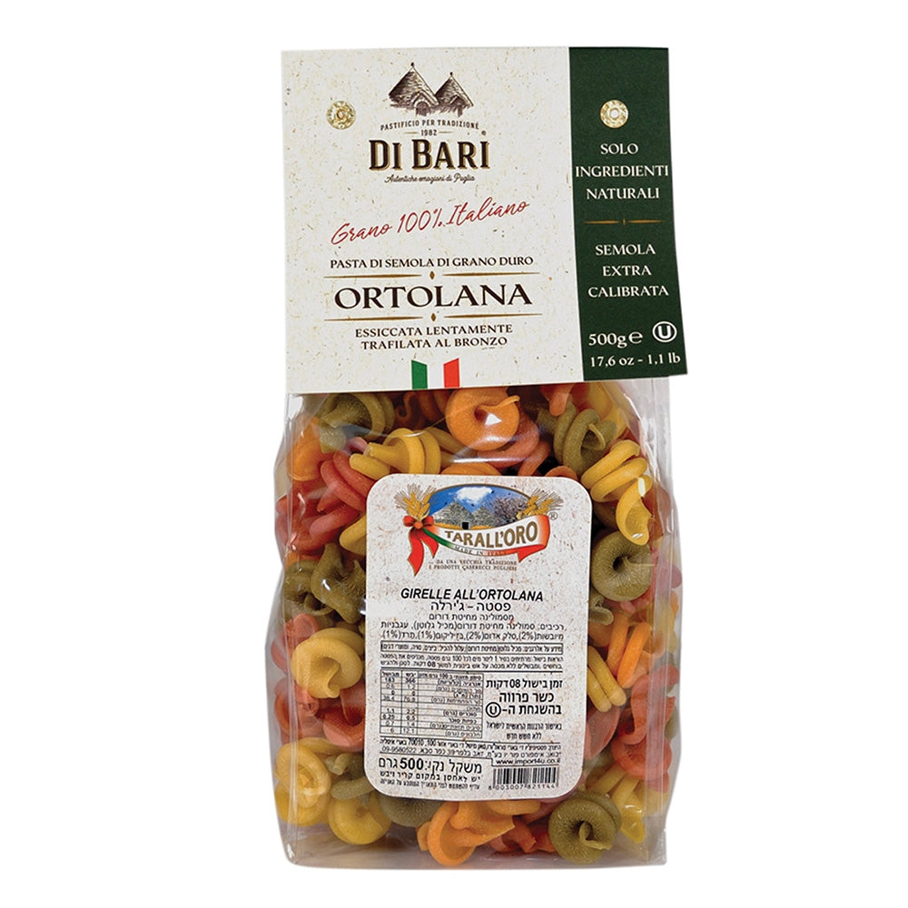 פסטה ג'ירלה 4 טעמים | טאראלורו - Tarall'Oro - פריקפוא