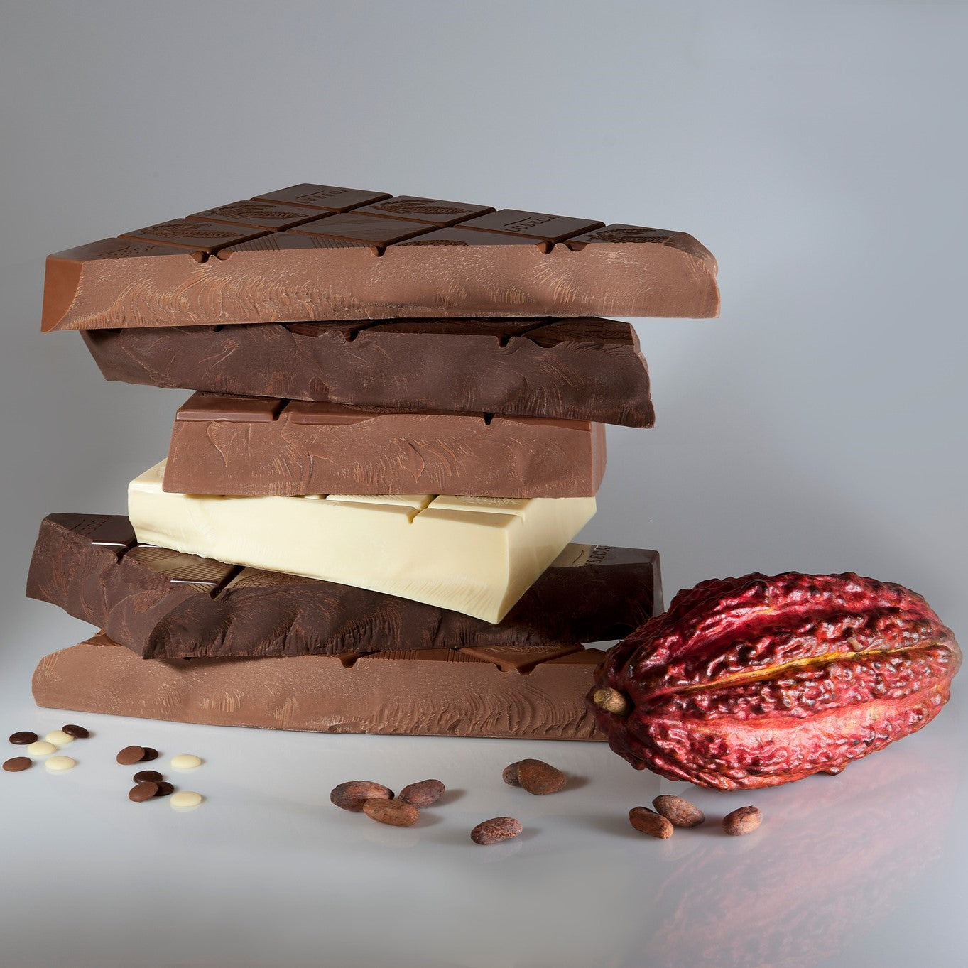 שוקולד צ׳יפס מריר מטבעות 60% GHANA CHIPS 1 ק"ג | לובקה - Lubeca - פריקפוא