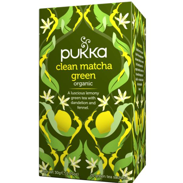 תה ירוק מאצ׳ה לימון | פוקה - Pukka - פריקפוא