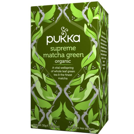 תה ירוק מאצ׳ה | פוקה - Pukka - פריקפוא