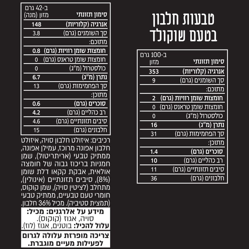 טבעות בוקר חלבון בטעם שוקולד | לס איז מור-Less & More-פריקפוא