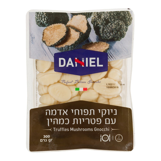 ניוקי תפוחי אדמה עם פטריות כמהין