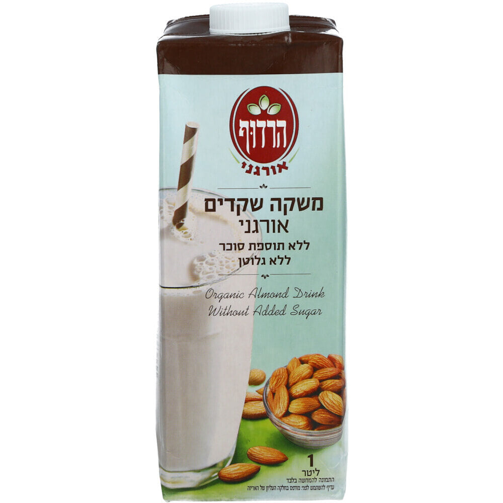 משקה שקדים אורגני ללא גלוטן וללא סוכר - הרדוף - פריקפוא