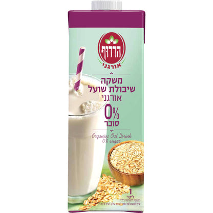 משקה שיבולת שועל אורגני 0% סוכר - הרדוף - פריקפוא