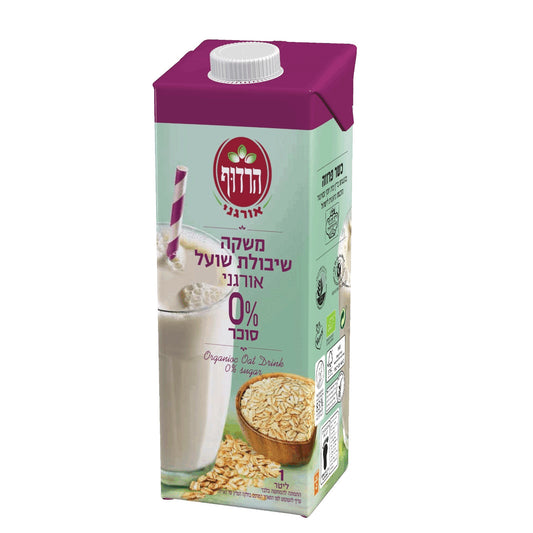 משקה שיבולת שועל אורגני 0% סוכר - הרדוף - פריקפוא