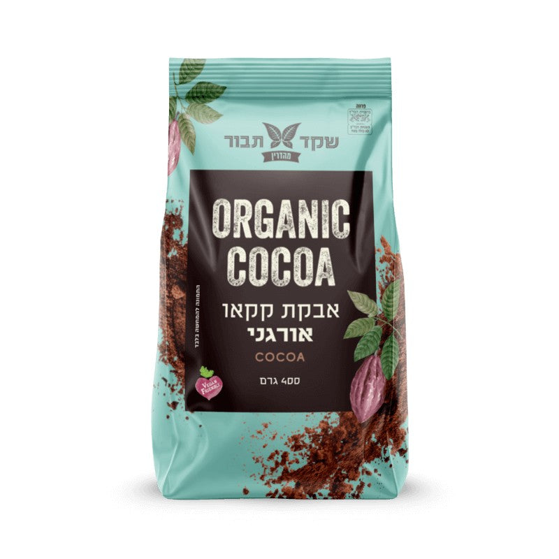 אבקת קקאו אורגני 400 גרם - שקד תבור - פריקפוא