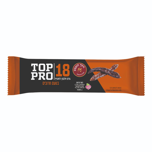 מארז חטיף חלבון בטעם חרובים - TOP PRO - דרך הטבע - פריקפוא