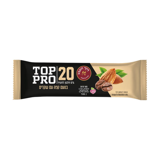 מארז חטיף חלבון בטעם קפה עם שקדים - TOP PRO - דרך הטבע - פריקפוא