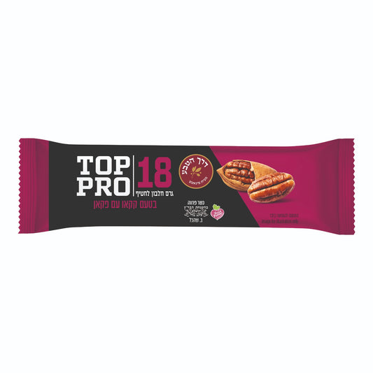 מארז חטיף חלבון בטעם קקאו עם פקאן - TOP PRO - דרך הטבע - פריקפוא