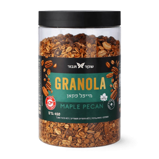 גרנולה מייפל פקאן - שקד תבור - פריקפוא