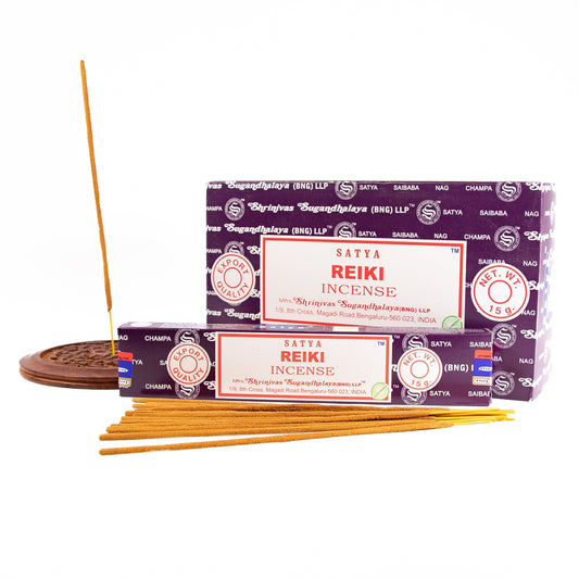 מקלות קטורת איכותית - רייקי | סאטיה - Satya - פריקפוא