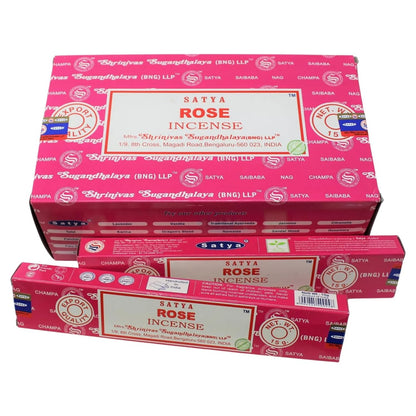 מקלות קטורת איכותית בניחוח ורדים | סאטיה - Satya - פריקפוא