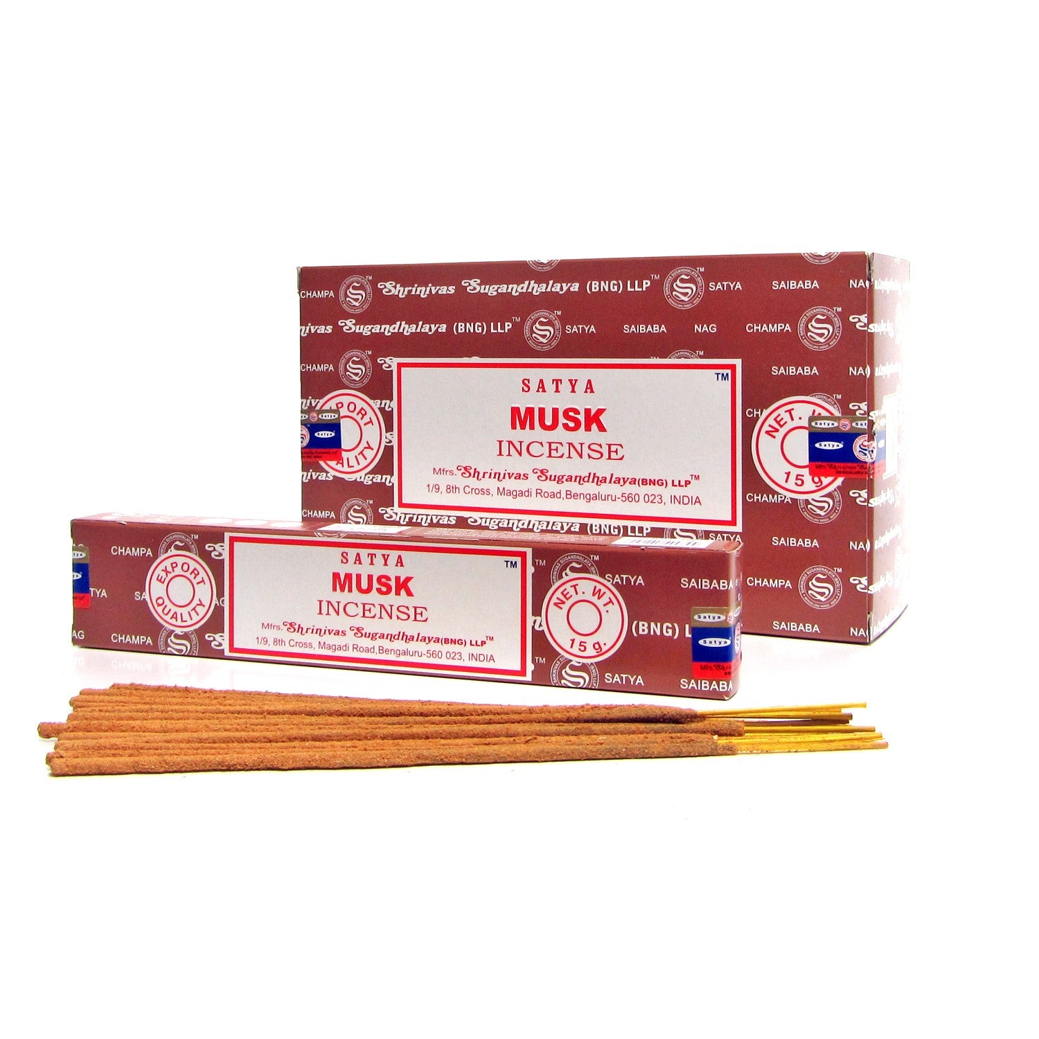 מקלות קטורת איכותית בניחוח מאסק | סאטיה - Satya - פריקפוא