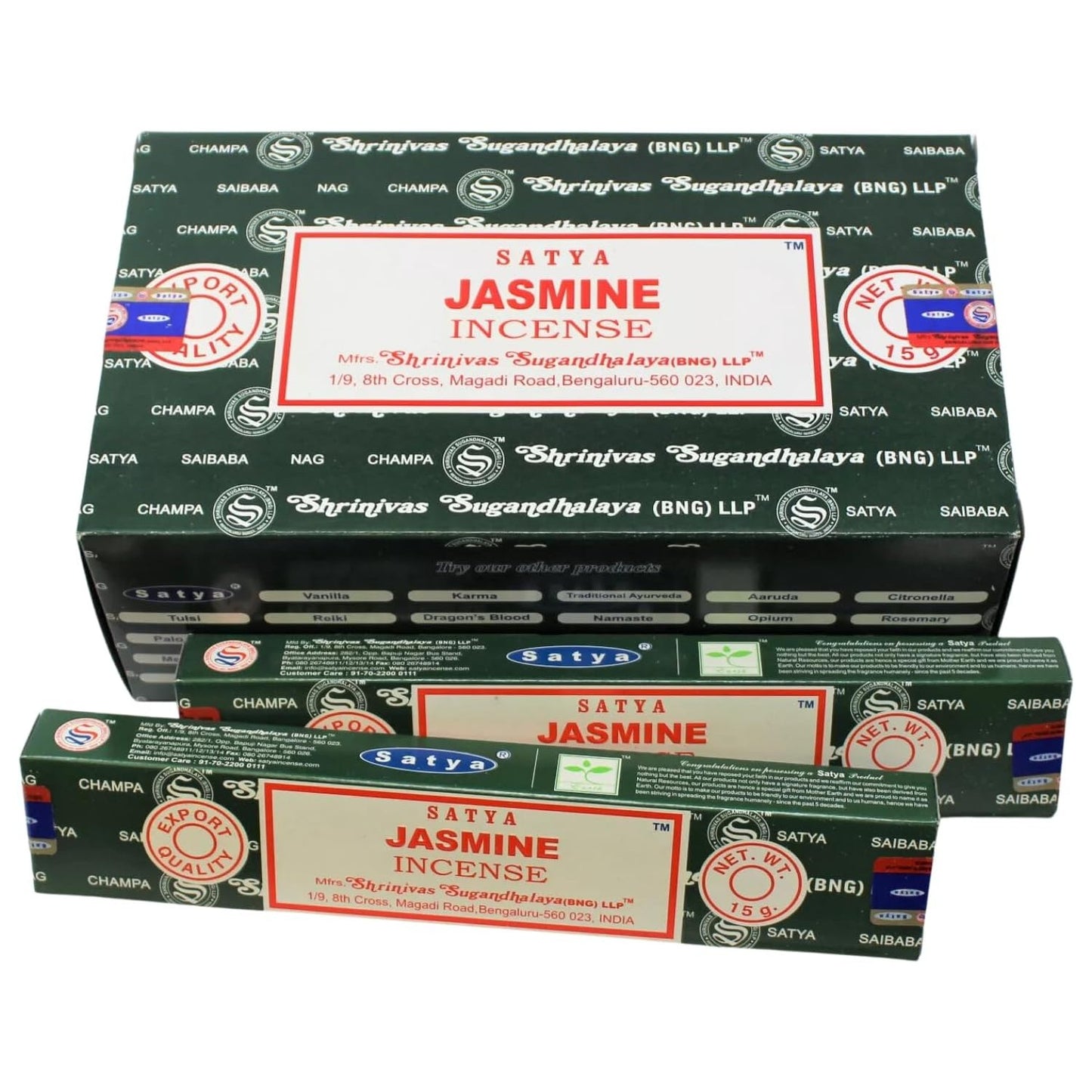 מקלות קטורת איכותית בניחוח יסמין | סאטיה - Satya - פריקפוא