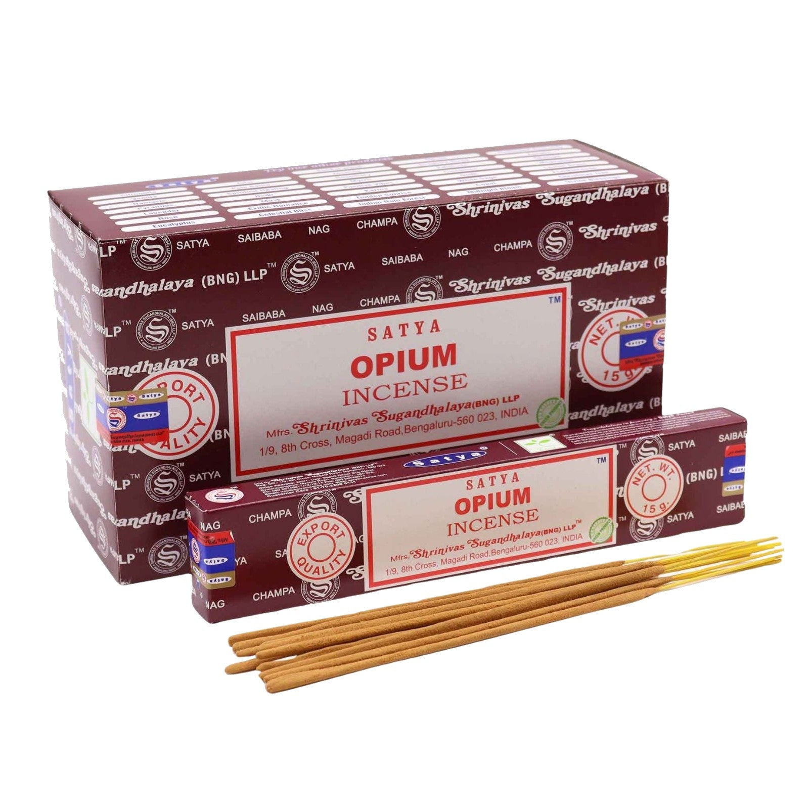 מקלות קטורת איכותית בניחוח אופיום | סאטיה - Satya - פריקפוא