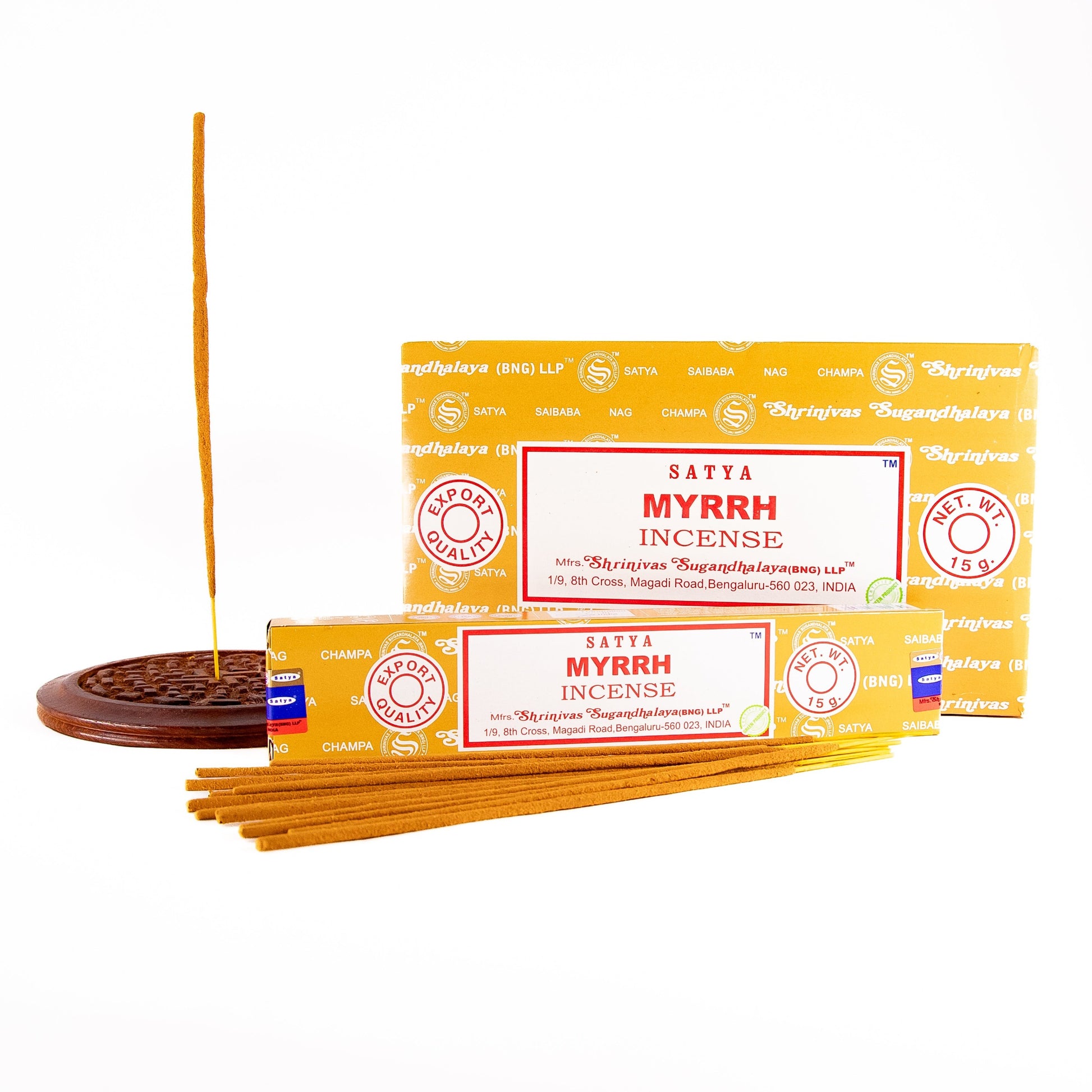 מקלות קטורת איכותית בניחוח מור | סאטיה - Satya - פריקפוא