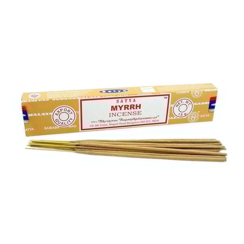 מקלות קטורת איכותית בניחוח מור | סאטיה - Satya - פריקפוא