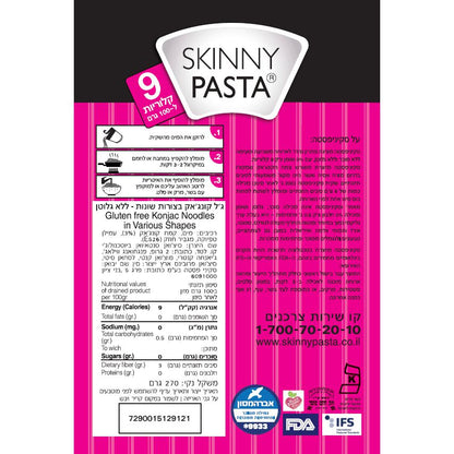 פסטה קונג'אק בצורת נודלס | סקיני פסטה - Skinny Pasta - פריקפוא