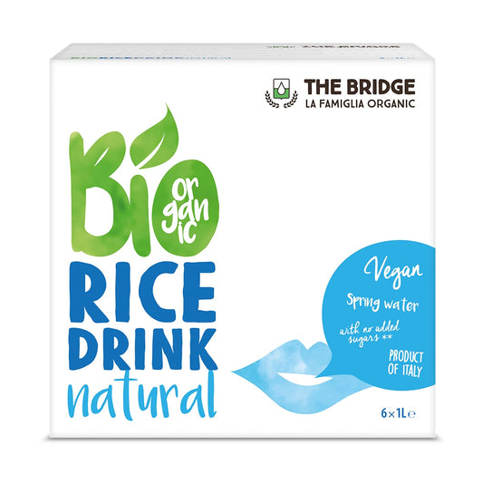 משקה אורז אורגני | דה ברידג - מארז 6 יחידות - The Bridge Bio - פריקפוא