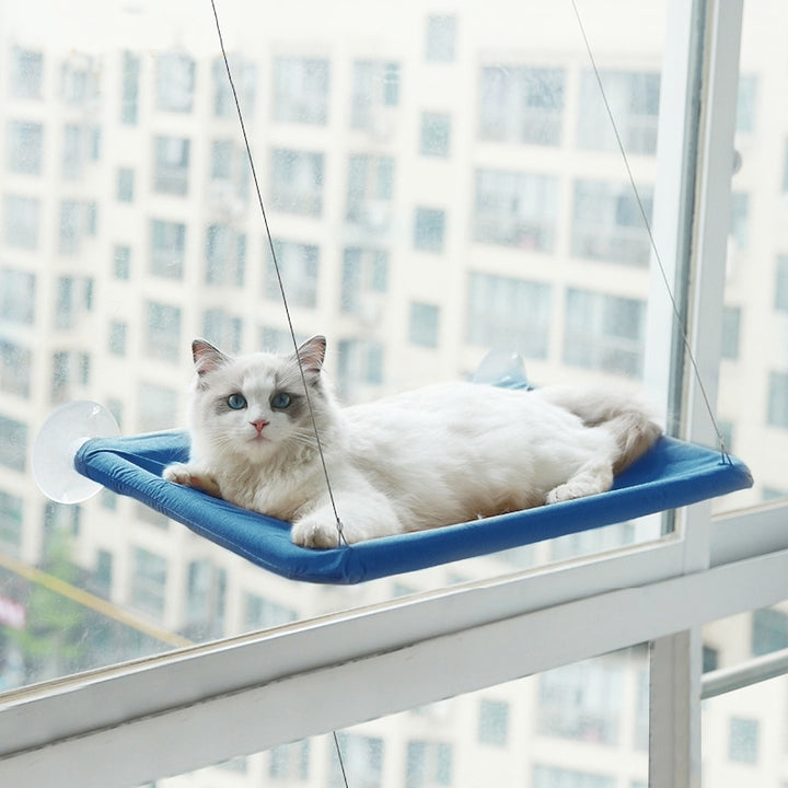 מיטת ערסל תלייה לחתול - נצמד לחלון - Feed My Pet - פריקפוא