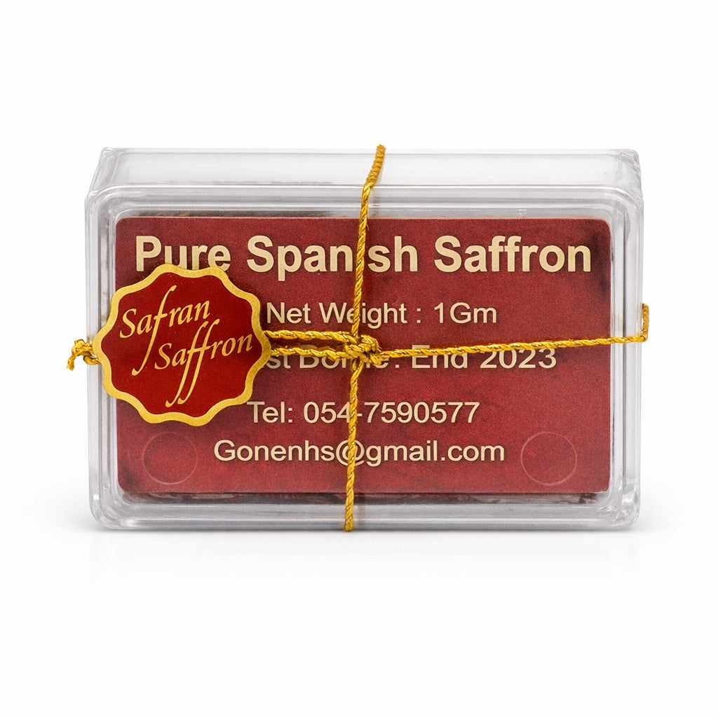 זעפרן ספרדי טהור - 1 גרם - כללי - פריקפוא
