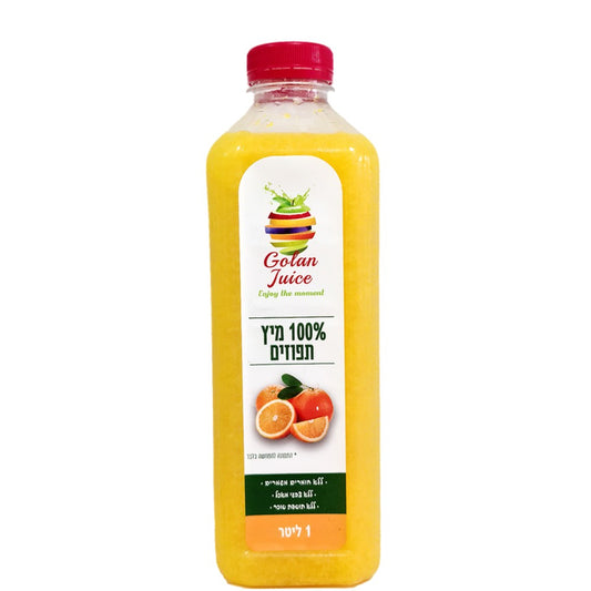 מיץ תפוזים טבעי 100% קפוא - מיץ הגולן - פריקפוא