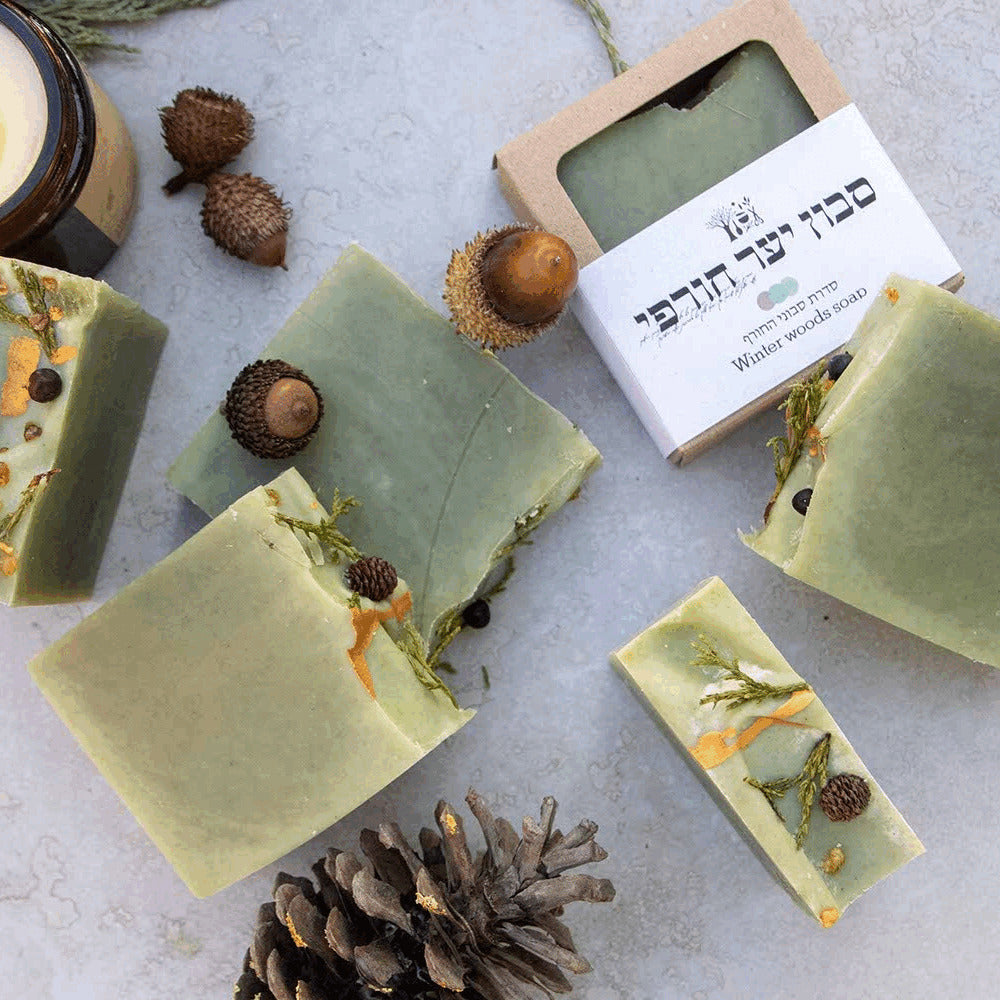 Winter/spring Soap Winter Forest Soap - Seasonal – פריקפוא