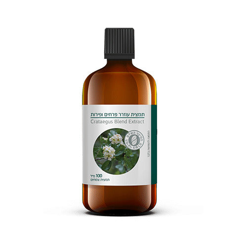 תמצית עוזרר פרחים ופירות | Bara Crataegus Blend Extract - ברא צמחים - פריקפוא