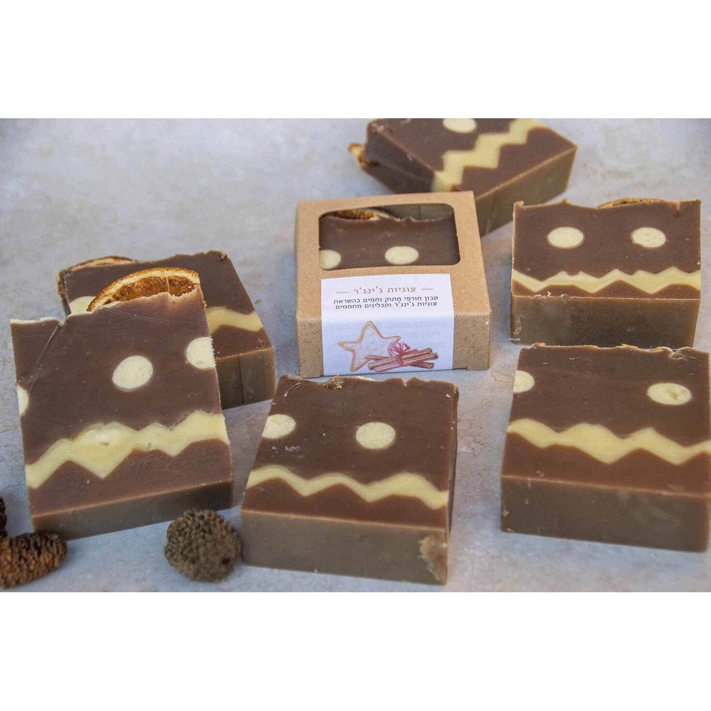 סבון עוגיות ג׳ינג׳ר - עץ החיים - פריקפוא