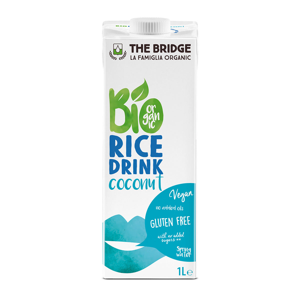 משקה אורז וקוקוס אורגני | דה ברידג - מארז 12 יחידות - The Bridge Bio - פריקפוא