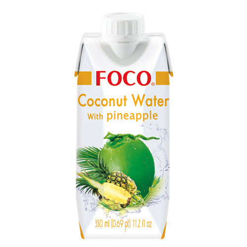 מי קוקוס בטעם אננס | פוקו - Foco - פריקפוא