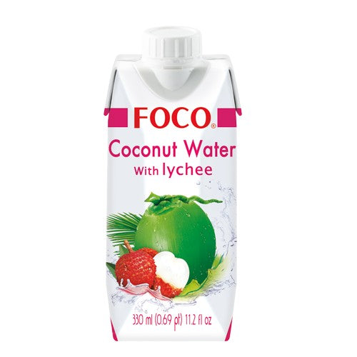 מי קוקוס בטעם ליצ׳י | פוקו - Foco - פריקפוא