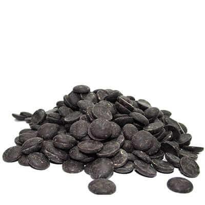 שוקולד צ׳יפס מריר מטבעות 85% GHANA CHIPS 2.5 ק"ג | לובקה - Lubeca - פריקפוא