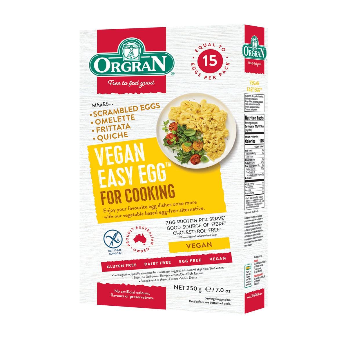 תחליף ביצים לבישול טבעוני ללא גלוטן | Orgran - מוצר בודד - פריקפוא