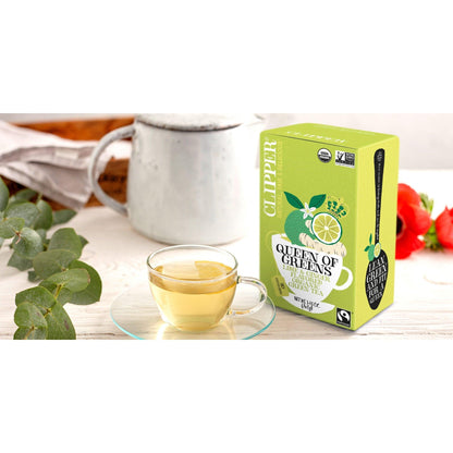 תה ירוק עם ליים וג'ינג'ר אורגני | קליפר - Clipper - פריקפוא