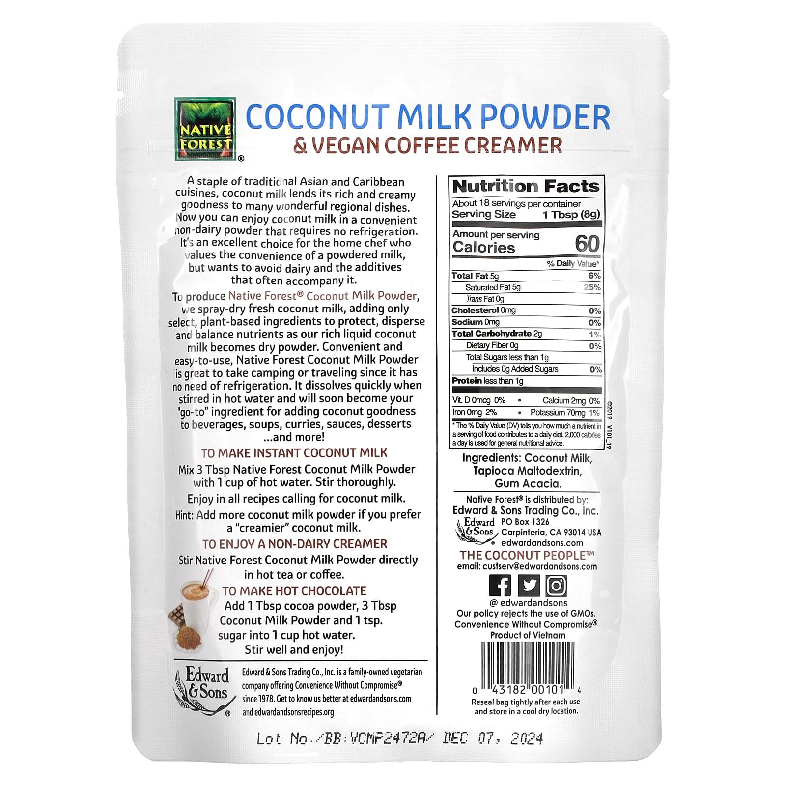 אבקת קרם / חלב קוקוס | Native Forest - מוצר בודד - פריקפוא