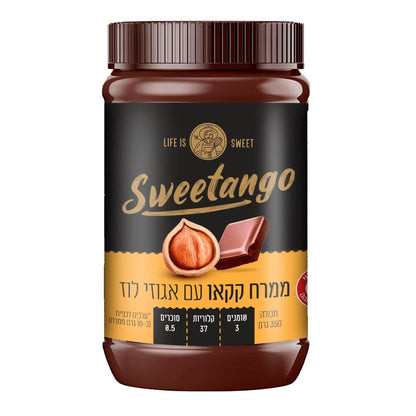 ממרח קקאו עם אגוזי לוז | סוויטאנגו-Sweetango-פריקפוא