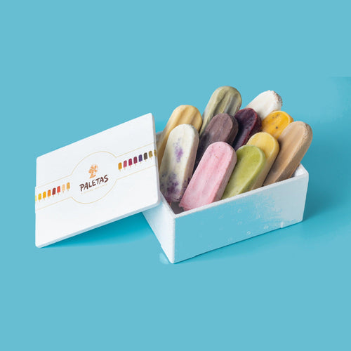מארז 12 קרטיב מיקס פירותי וקרמי | פאלטאס-Paletas-פריקפוא