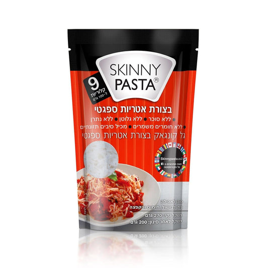 פסטה קונג'אק בצורת ספגטי | סקיני פסטה - Skinny Pasta - פריקפוא