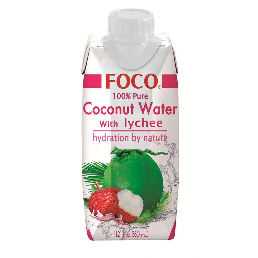 מי קוקוס בטעם ליצ׳י | פוקו - Foco - פריקפוא