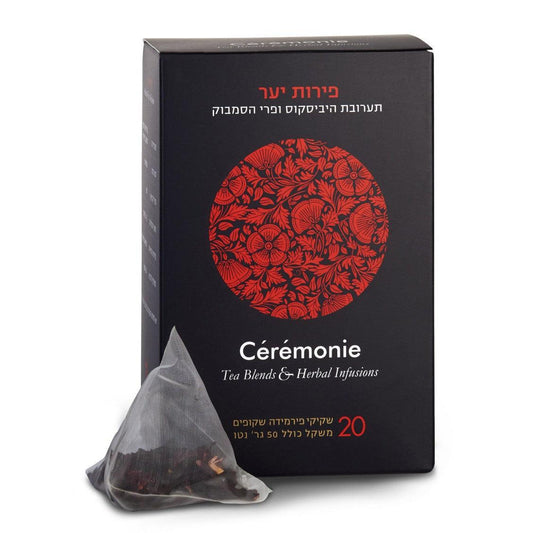 חליטת פירות יער פירמידות | סרמוני תה - Ceremonie - פריקפוא