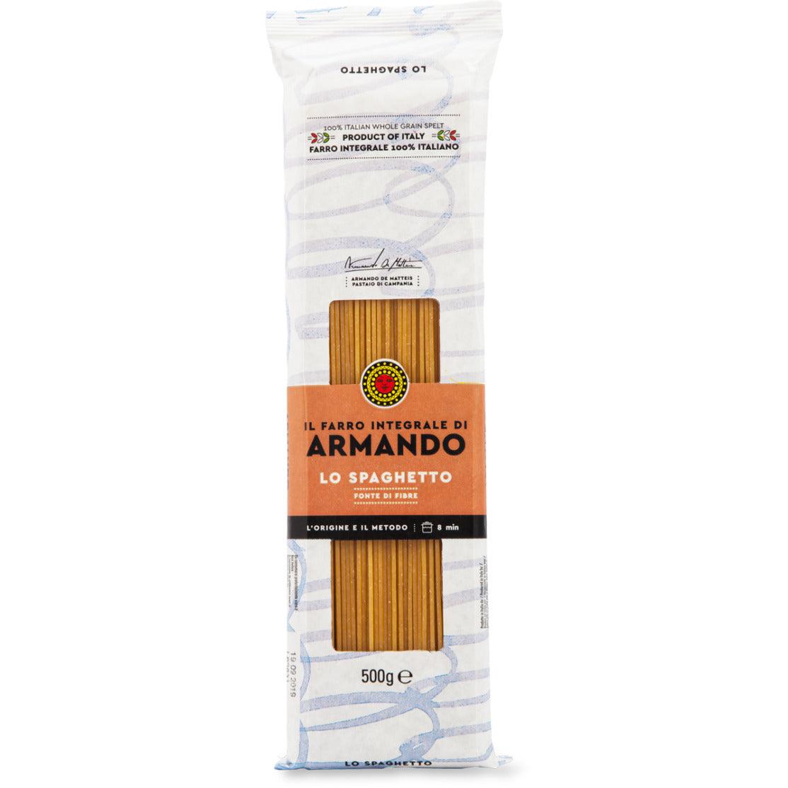 ספגטי מקמח כוסמין מלא Spaghetto | ארמנדו - Armando - פריקפוא