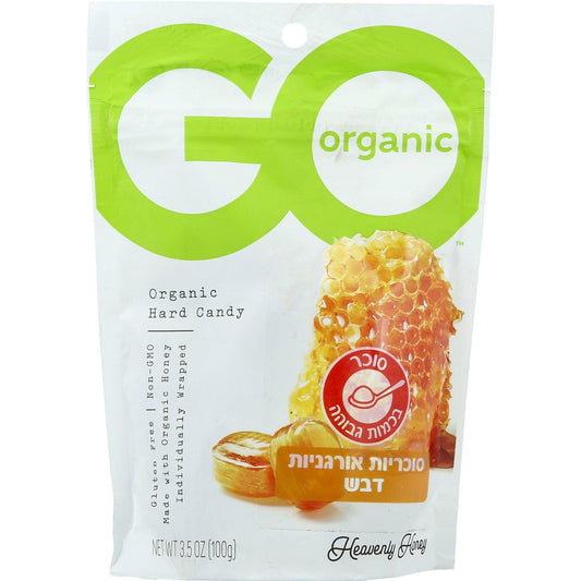 סוכריות אורגניות בטעם דבש | גו אורגניק - Go Organic - פריקפוא